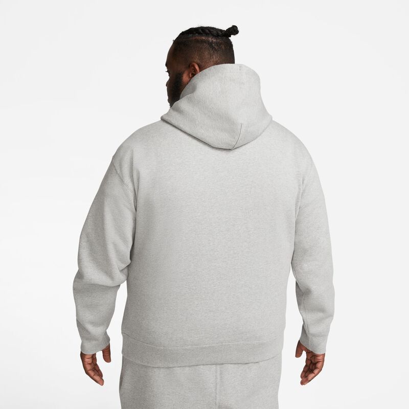 Nike Solo Swoosh, Gris oscuro jaspeado/Blanco, hi-res