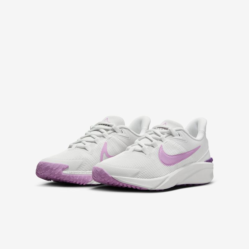 Nike Star Runner 4, Blanco Cumbre/Viotech/Blanco Cumbre/Rosa Más Allá, hi-res