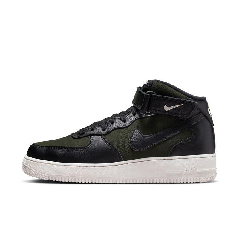Nike Air Force 1 Mid '07 LX NBHD, Secuoya/Fantasma/Negro, hi-res