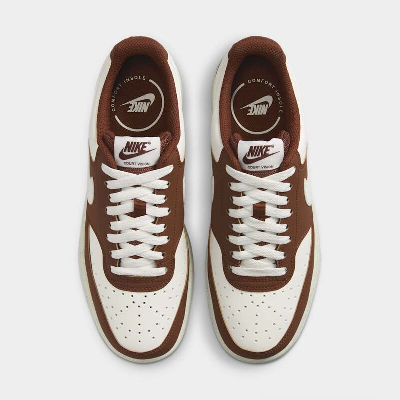 Nike Court Vision Low, Vela/Vela-Cacao Wow-Leche De Coco, hi-res