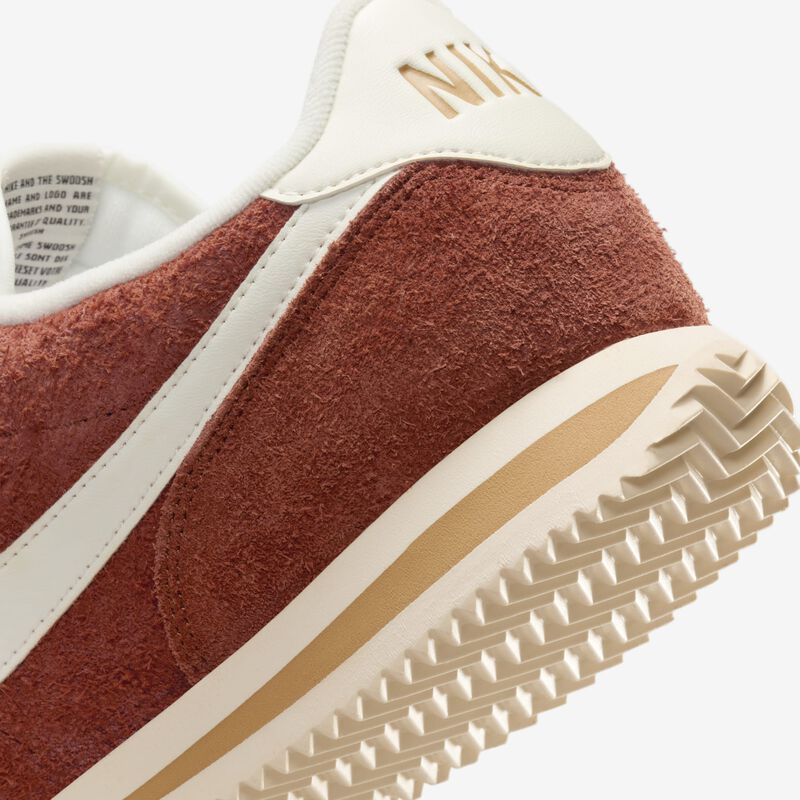 Nike Cortez SE Suede, Rojizo Oscuro/Lino/Muselina/Vela, hi-res