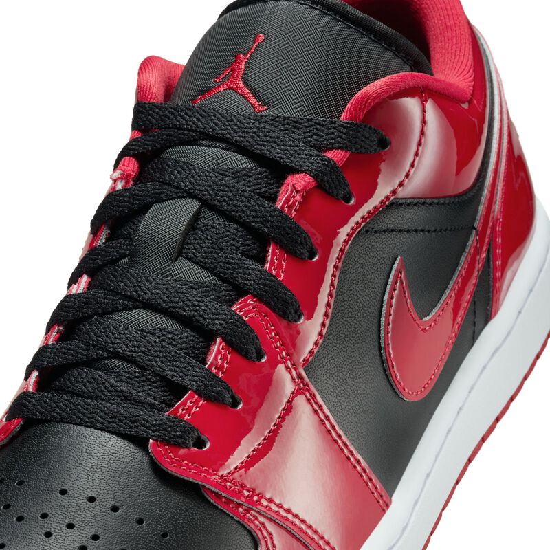 Air Jordan 1 Low Se, Negro/Blanco/Rojo universitario, hi-res