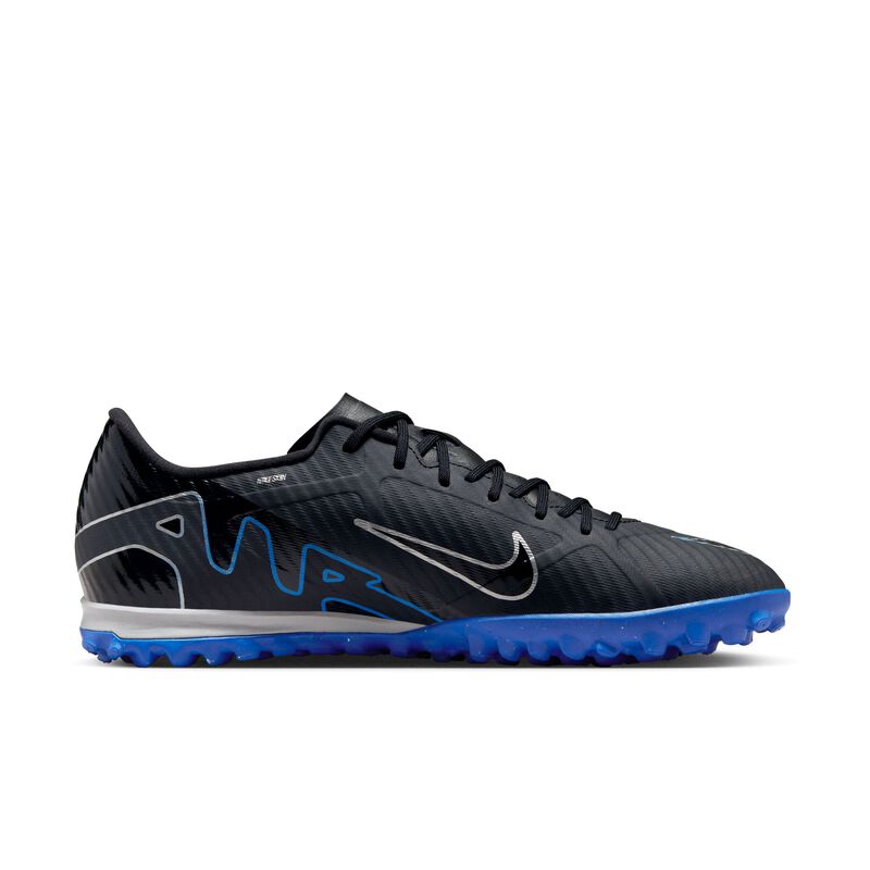 Nike Zoom Mercurial Vapor 15 Academy TF, Negro/Hiperroyal/Cromo, hi-res