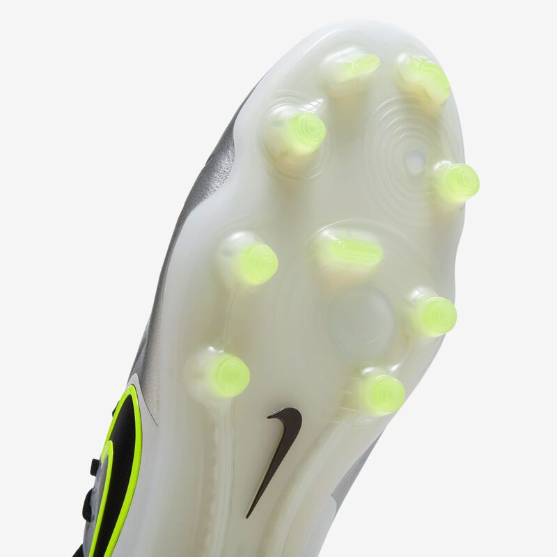 Nike Tiempo Legend 10 Elite, Plata Metalizada/Negro-Voltio, hi-res
