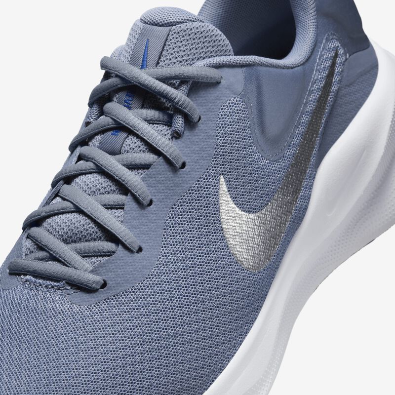 Nike Revolution 7, Pizarra Cenicienta/Plata Metalizada Blanca, hi-res