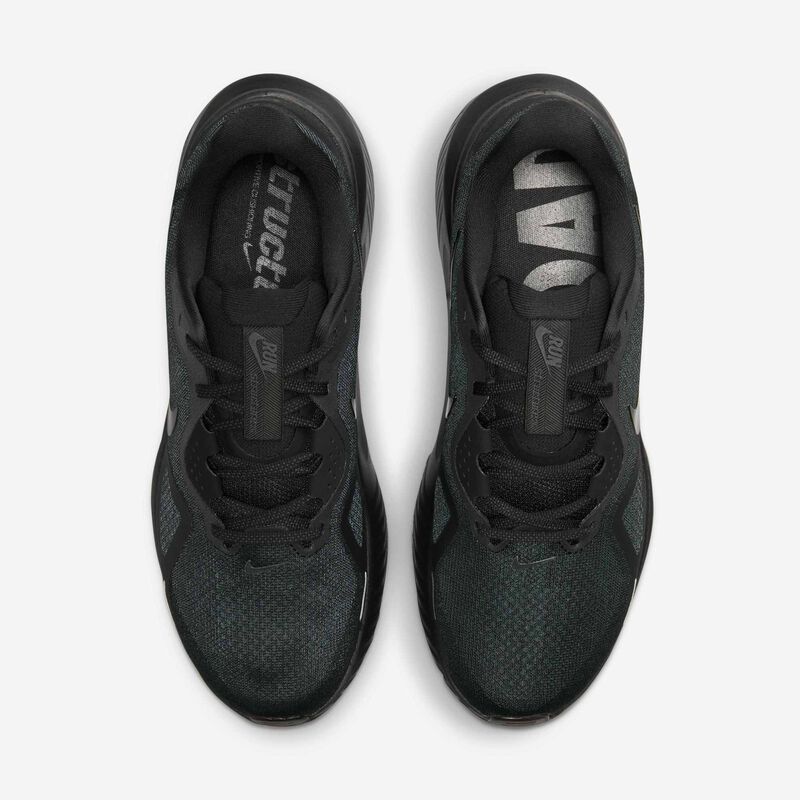 Nike Structure 26, Negro/Negro-Gris Hierro, hi-res