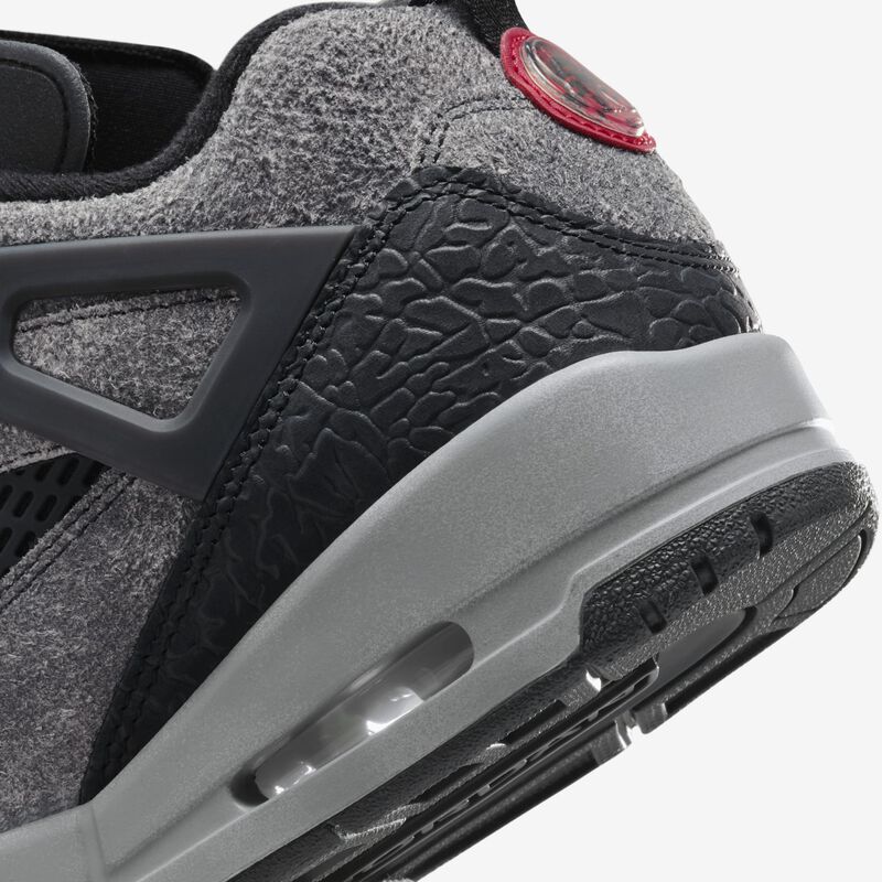 Jordan Spizike Low, Antracita/Negro/Rojo Gimnasio, hi-res