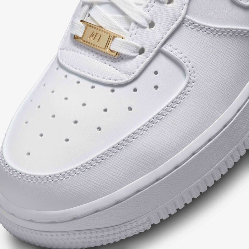 Nike Air Force 1 '07 SE, Blanco/Rojo team/Estrella de oro metálico/Blanco, hi-res