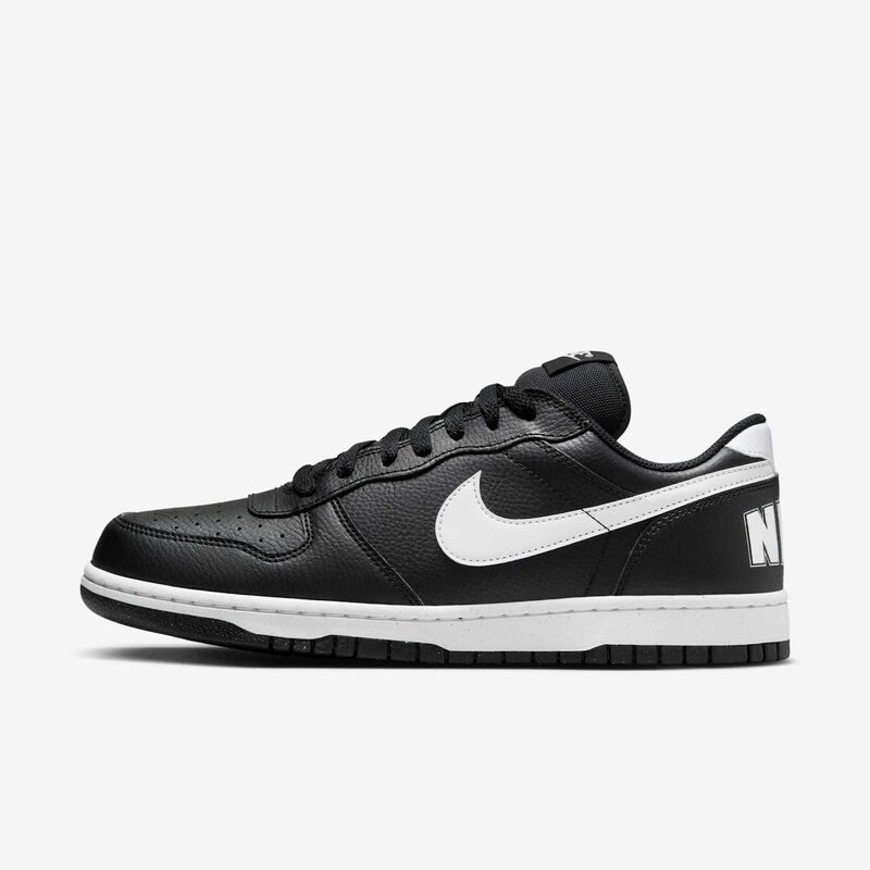 Nike Big Low, Negro/Blanco, hi-res