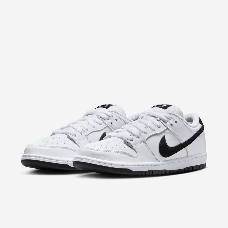 Nike SB Dunk Low Pro, Blanco/Blanco/Negro/Negro, hi-res