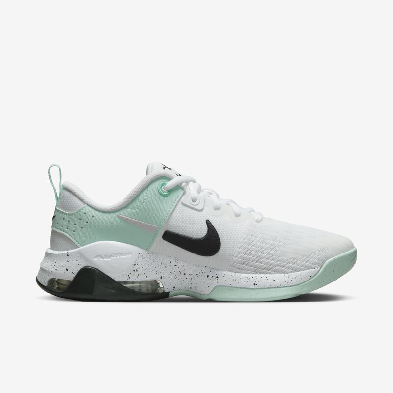 Nike Zoom Bella 6, Blanco/Hielo jade/Aumento esmeralda/Negro, hi-res