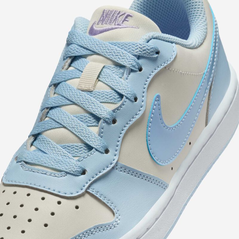 Nike Court Borough Low Recraft, Perla suave/Hortensias/Blanco/Azul celestino, hi-res