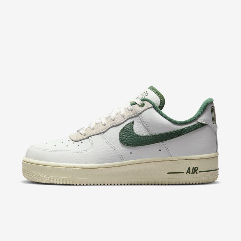 Nike Air Force 1 '07 LX, Blanco Cumbre/Verde Desfiladero/Blanco, hi-res