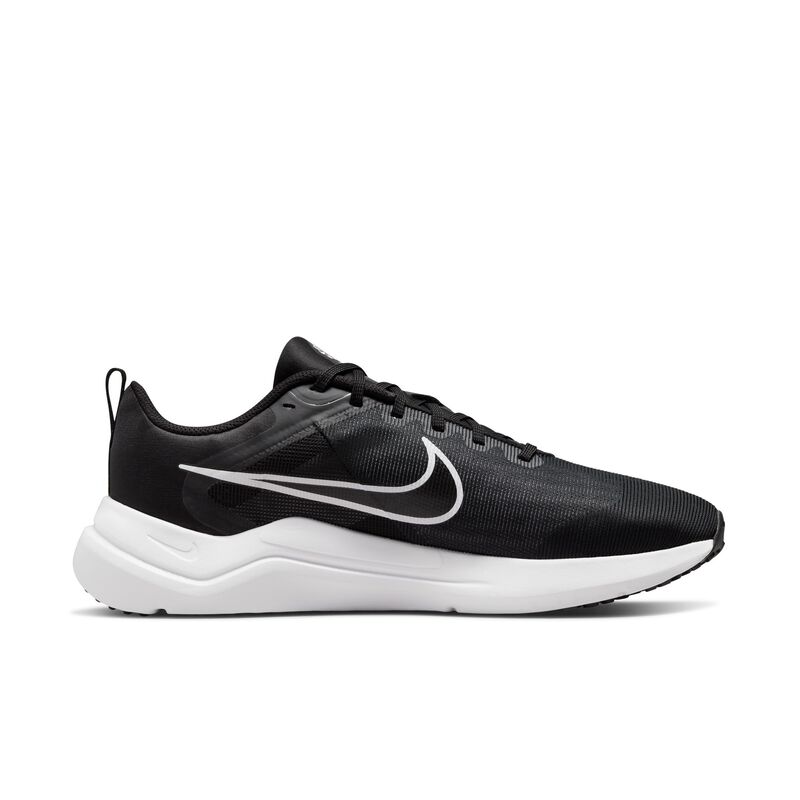 Nike Downshifter 12, Negro/Gris humo oscuro/Platino puro/Blanco, hi-res