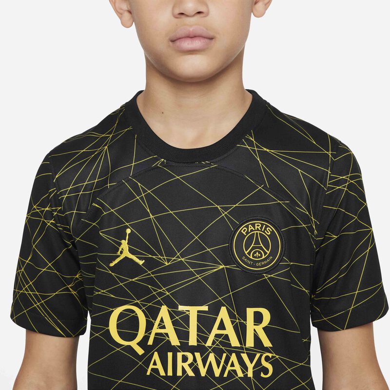 Paris Saint-Germain complementario 2023/24 Stadium, Negro/Amarillo tour/Amarillo tour, hi-res