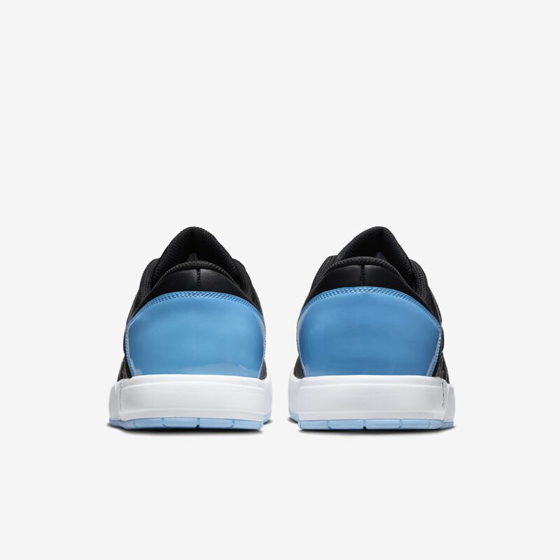 Jordan Nu Retro 1 Low, Negro/Azul Universitario-Blanco, hi-res