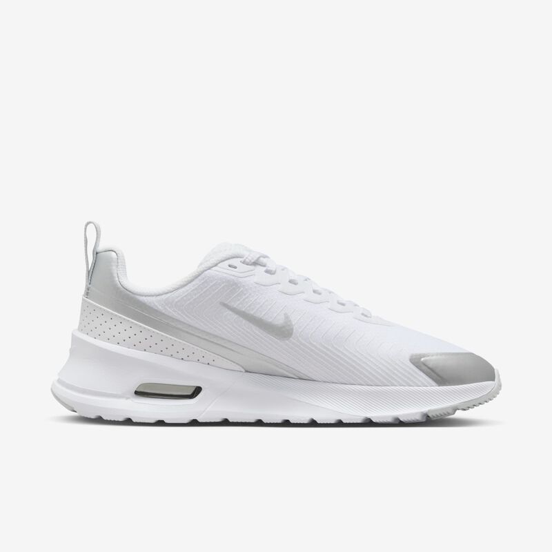 Nike Air Max Nuaxis, Blanco/Pure Platinum/Plata Metalizado/Blanco, hi-res