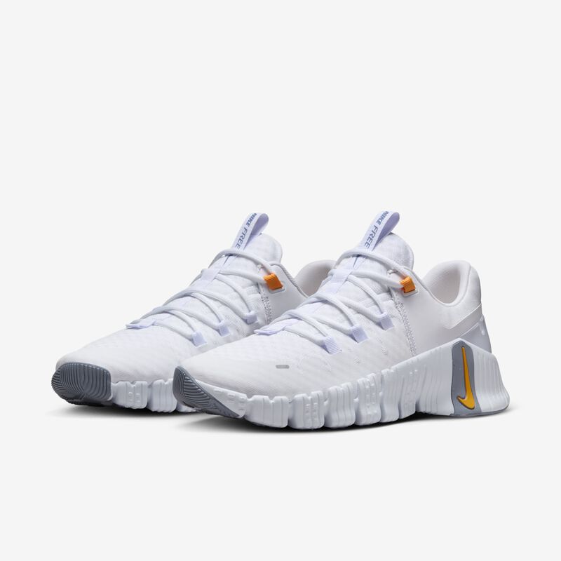 Nike Free Metcon 5, Blanco/Gris Fútbol/Pizarra Cenizo/Reloj De Sol, hi-res