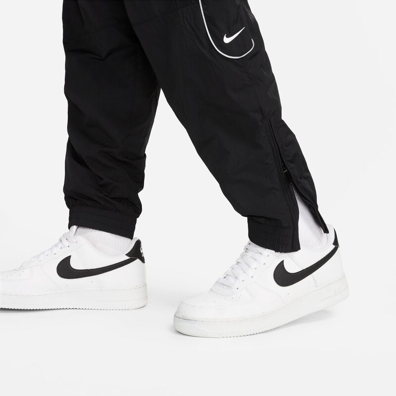 Nike Solo Swoosh, Negro/Blanco, hi-res