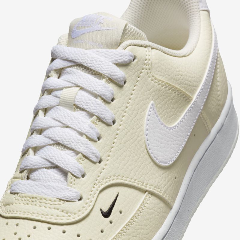 Nike Court Vision Low Next Nature, Blanco/Negro/Marfil pálido, hi-res