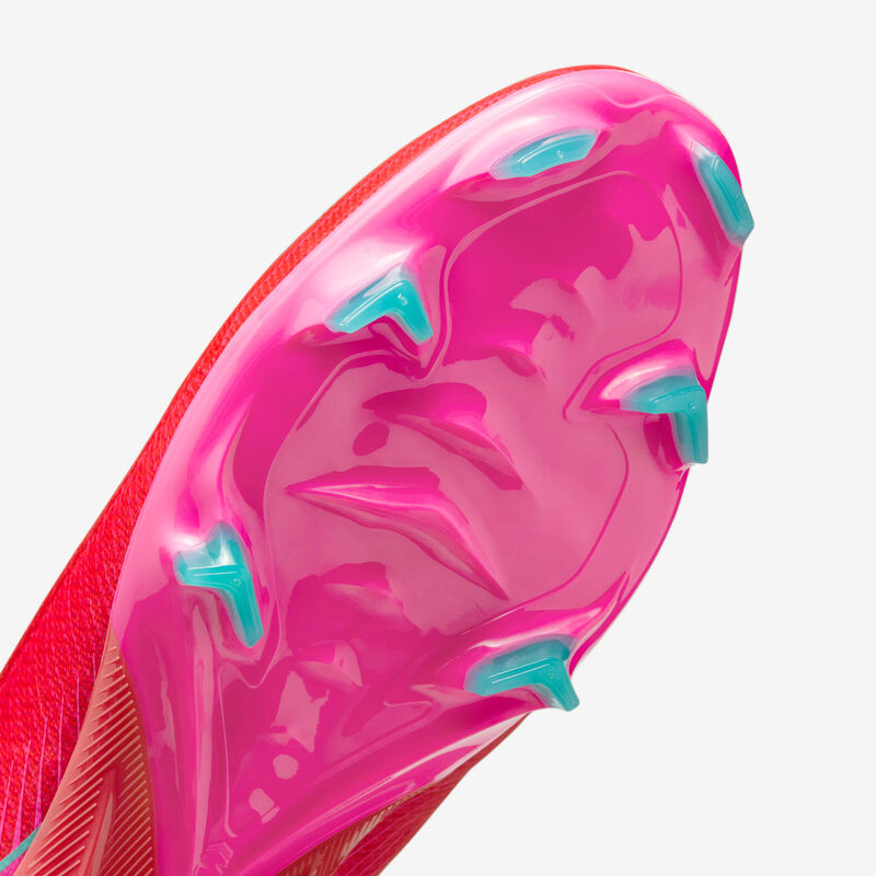 Nike Mercurial Vapor 16 Pro, Brasa Resplandor/Verde Aurora, hi-res