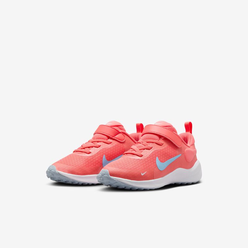 Nike Revolution 7, Brasa Mágica/Tinte Azul/Blanco/Azul Psíquico, hi-res