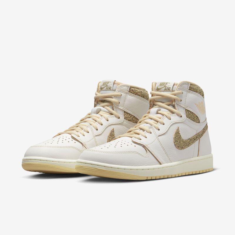 Air Jordan 1 Retro High OG Craft, Vela/Negro/Vainilla pálido, hi-res