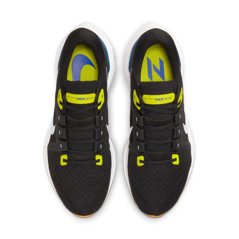 Nike Air Zoom Vomero 16, Negro/Blanco-reloj-alta tensión, hi-res