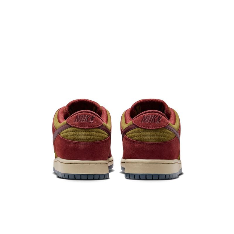 Nike SB Dunk Low Pro, Equipo Oscuro Rojo/Burdeos Crush-Oliva Flak, hi-res