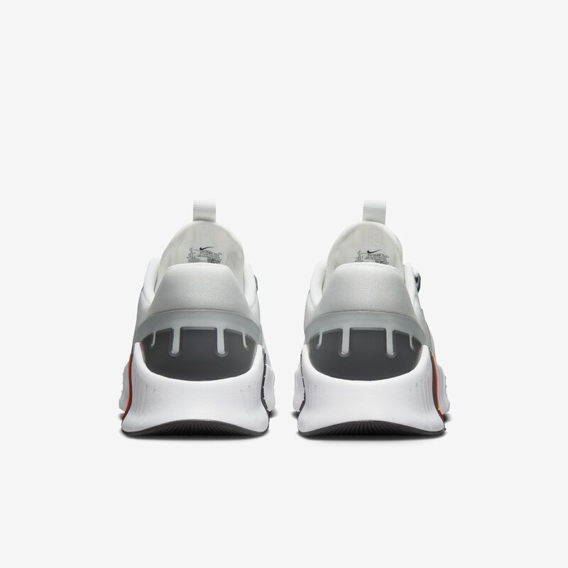 Nike Free Metcon 5, Blanco Cumbre/ Mandarina Brillante, hi-res