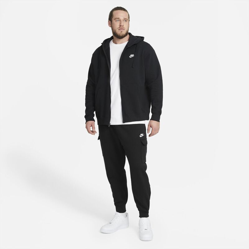Nike Sportswear Club Fleece, Negro/Negro/Blanco, hi-res