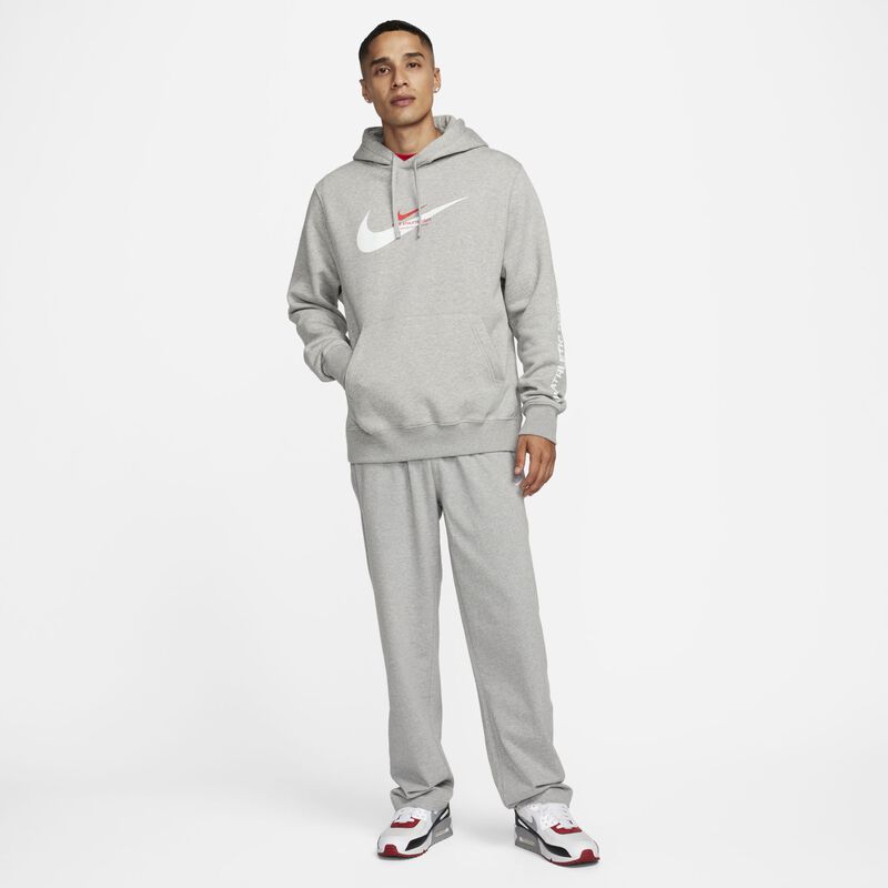 Nike Sportswear Club, Gris Oscuro Jaspeado/Blanco, hi-res