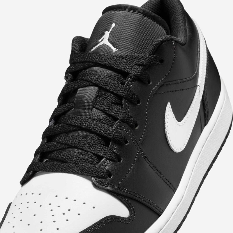 Air Jordan 1 Low, Negro/Blanco Cumbre, hi-res