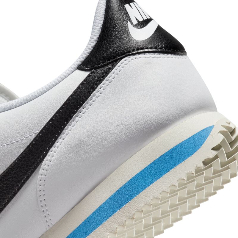 Nike Cortez, Blanco/Azul Foto Claro/Vela/Negro, hi-res