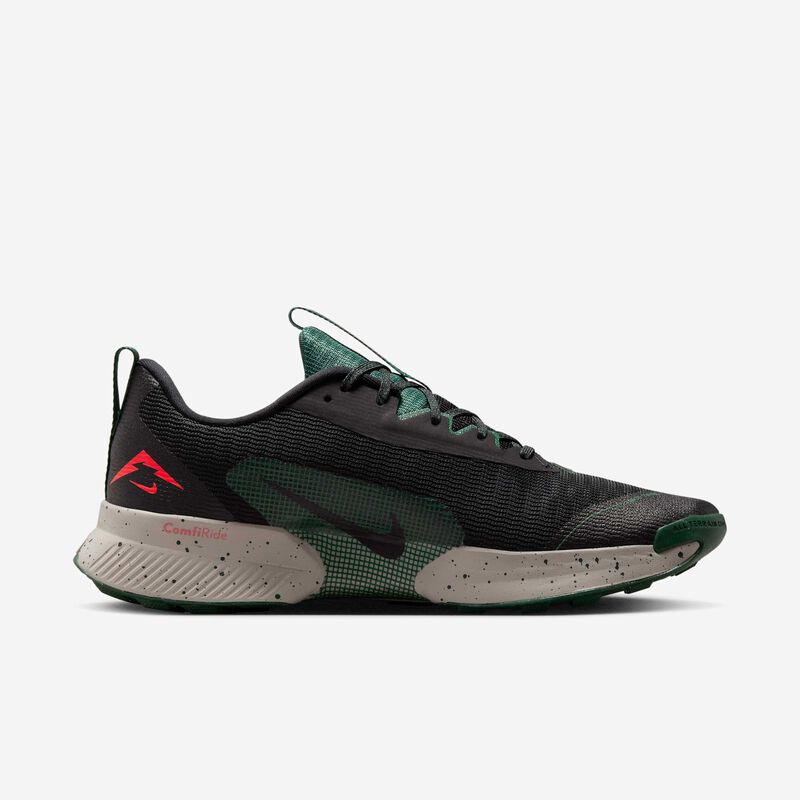 Nike Juniper Trail 3, Negro/Abeto/Carmesí brillante/Negro, hi-res