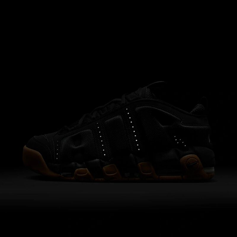 Zapatilla Nike Air More Uptempo Low, Negro, hi-res