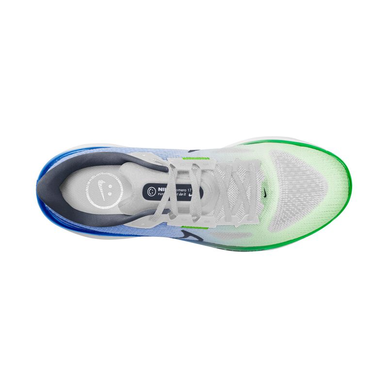 Nike Vomero 17, Blanco/Azul Trueno-Tinte Platino, hi-res