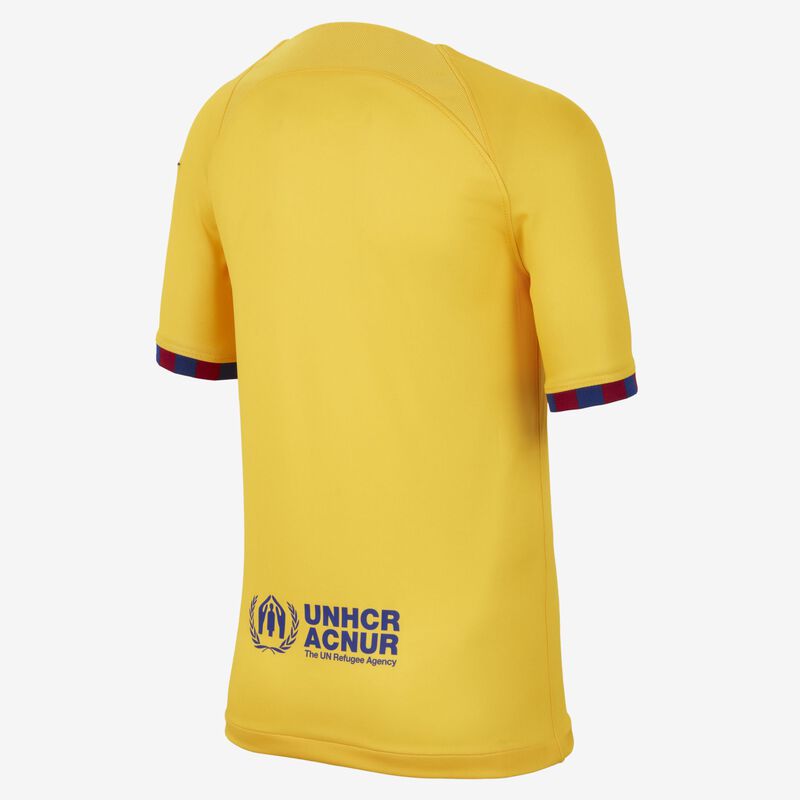 FC Barcelona complementario 2023/24 Stadium, Amarillo/Rojo universitario/Azul royal intenso, hi-res