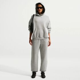 Nike Studio Fleece Medium Weight, Gris oscuro jaspeado/Vela, hi-res