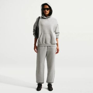Nike Studio Fleece Medium Weight, Gris oscuro jaspeado/Vela, hi-res