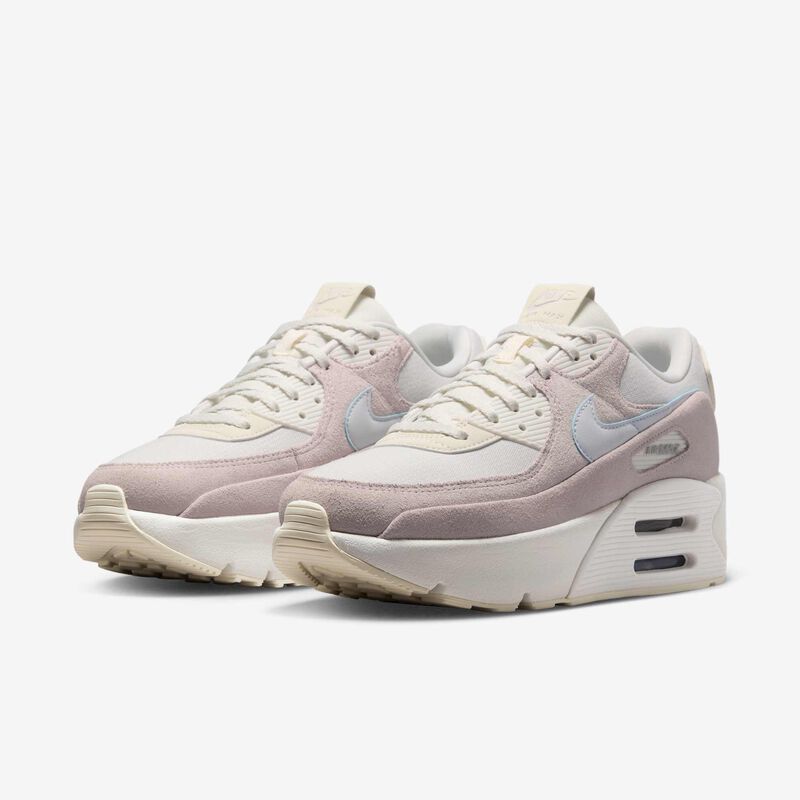 Nike Air Max 90 LV8 SE, Polvo De Fotón/Vela/Rosa Suave Claro/Gris Fútbol, hi-res