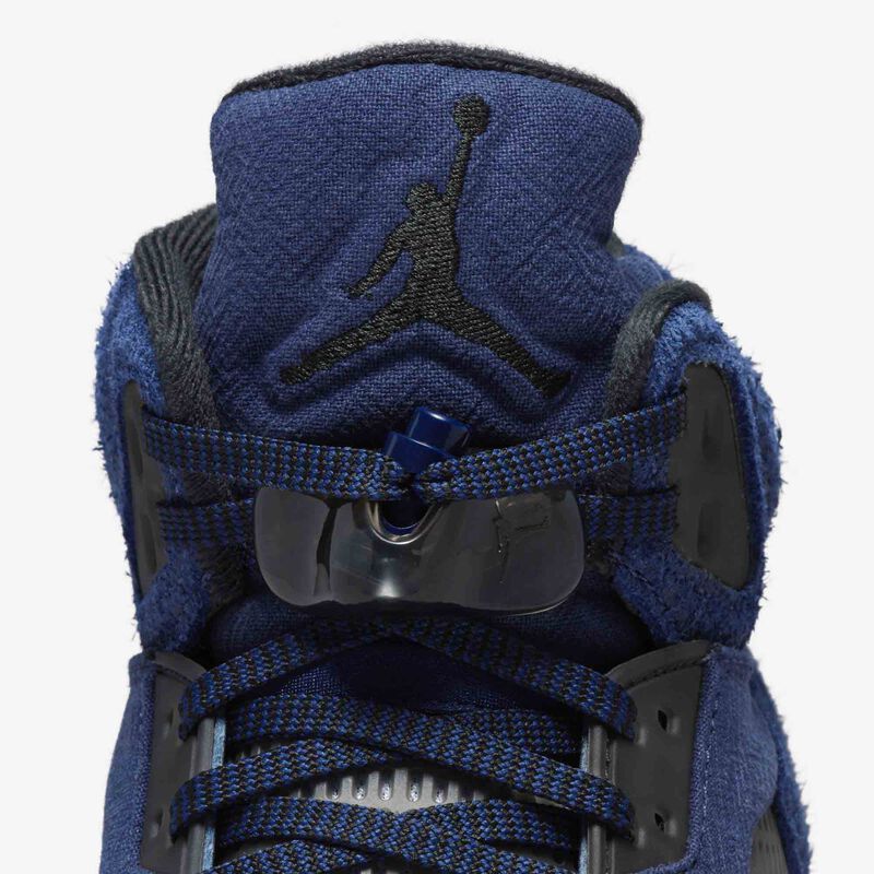 Air Jordan Retro 5 SE, Azul Marino/Negro-Fútbol Gris, hi-res