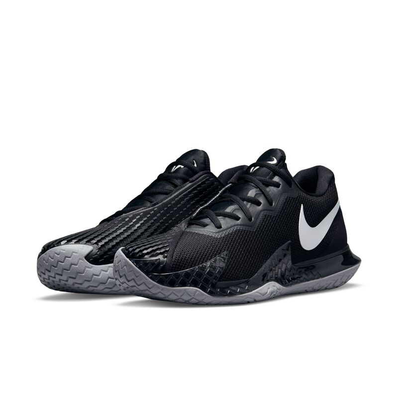 NikeCourt Zoom Vapor Cage 4 Rafa, Negro/Plata metalizado, hi-res