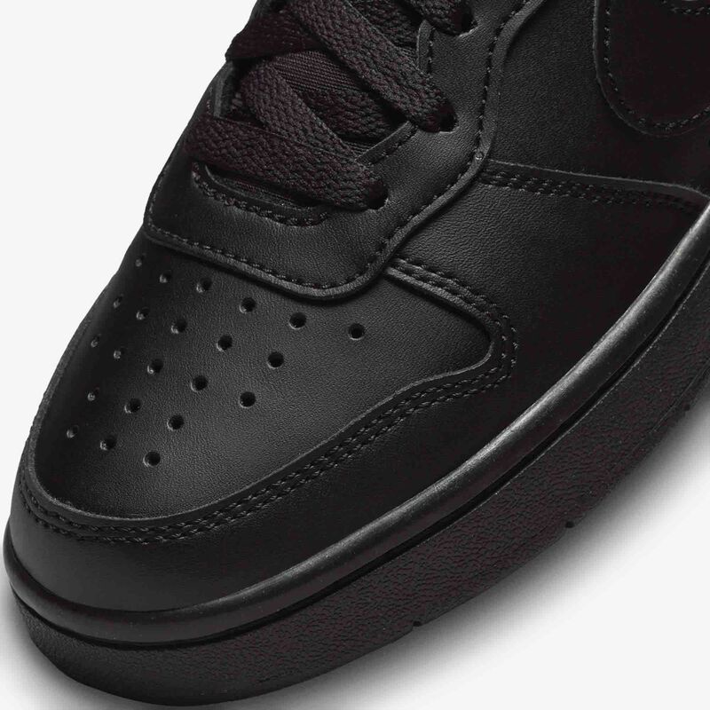Nike Court Borough Low Recraft, Negro/Negro/Negro, hi-res