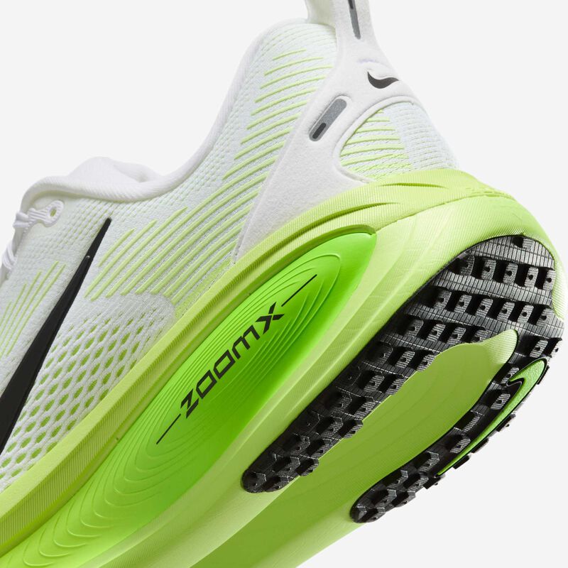 Nike Vomero 18, Blanco/Verde Eléctrico/Volt/Negro, hi-res