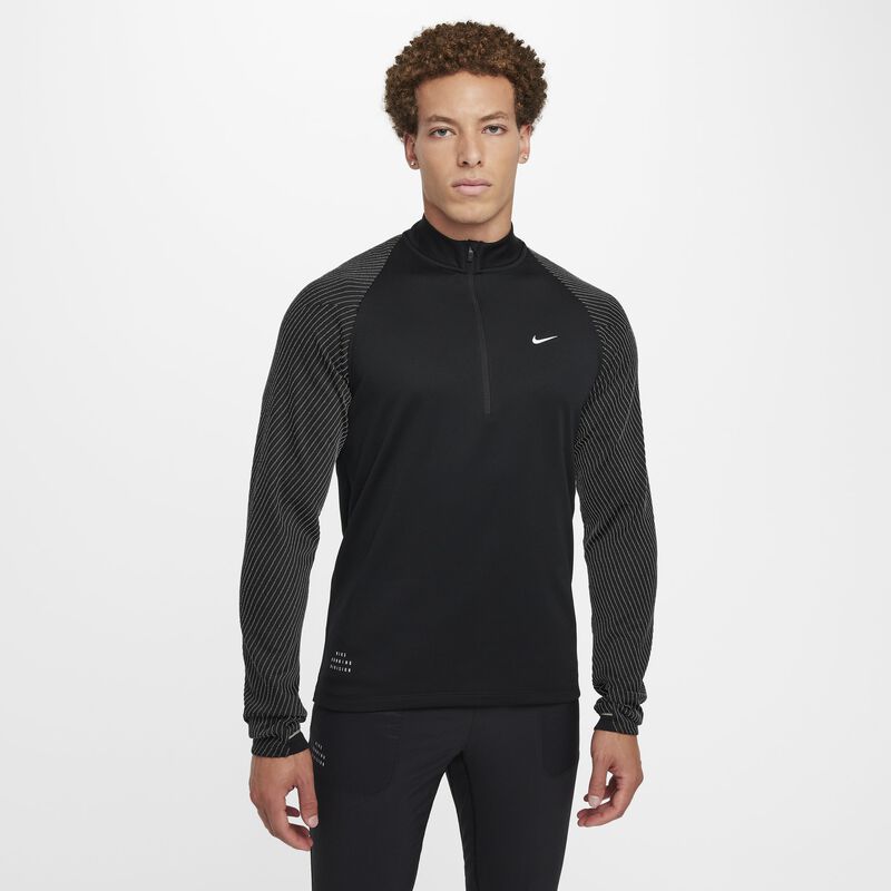 Nike Element Running Division, Negro/Plata Reflectante, hi-res