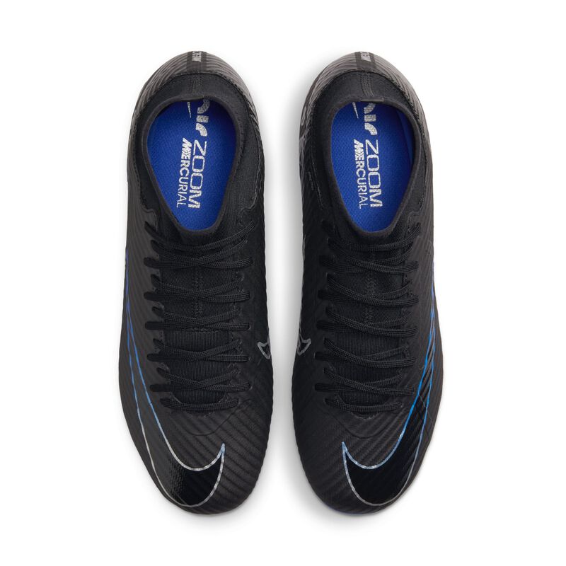 Nike Mercurial Superfly 9 Academy, Negro/Hiper Royal/Cromo, hi-res