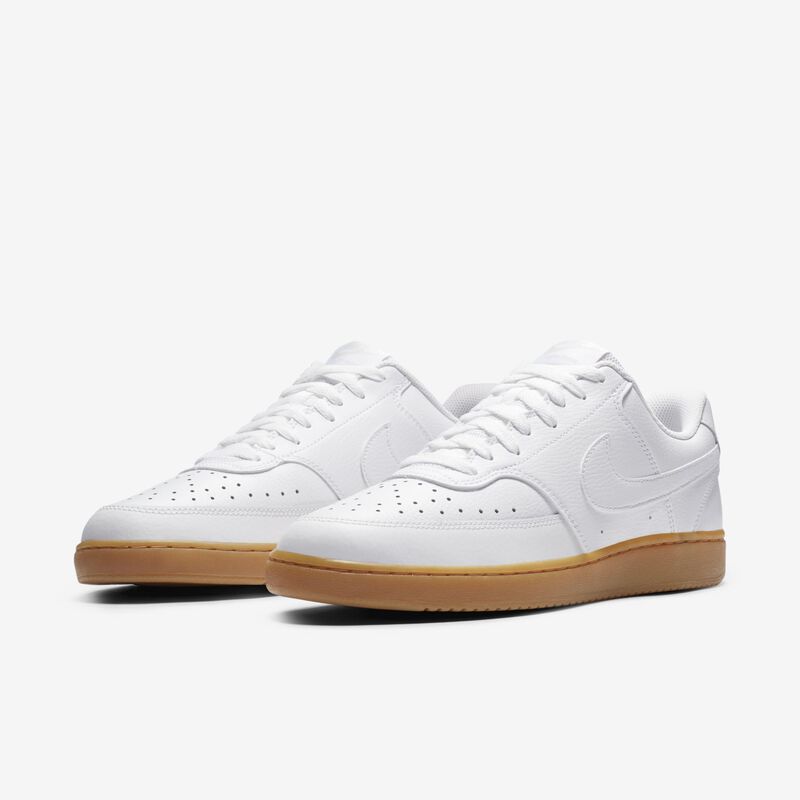 Nike Court Vision Low, Blanco/Photon Dust/Gum Marrón Claro/Blanco, hi-res