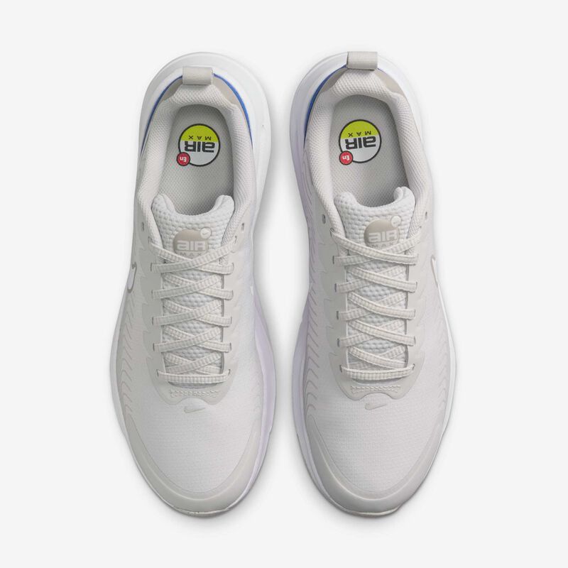 Nike Air Max Nuaxis, Gris Vasto/Gris Universitario/Azul Carrera/Blanco, hi-res