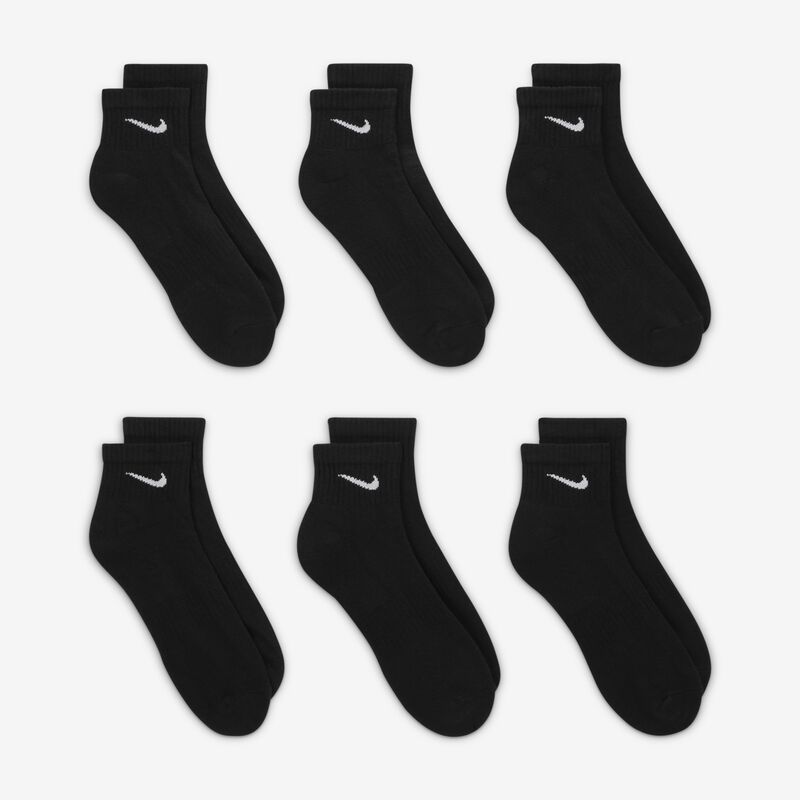 Nike Everyday Cushioned, Negro/Blanco, hi-res